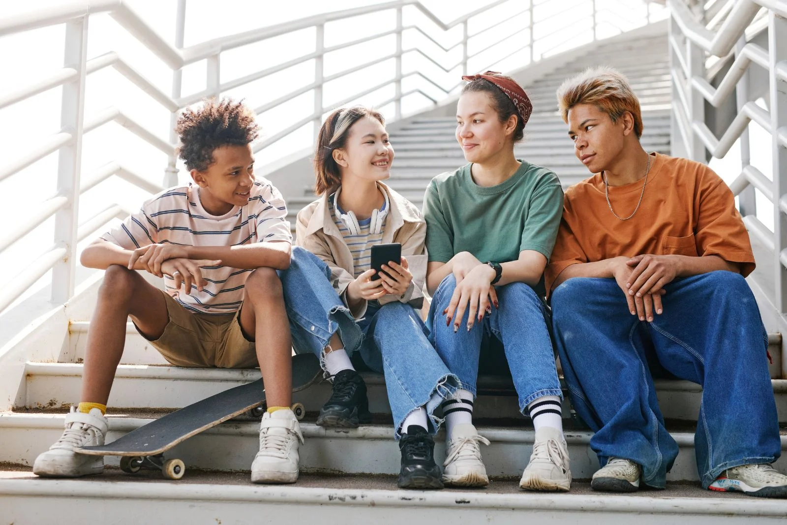 Group of friends outdoors