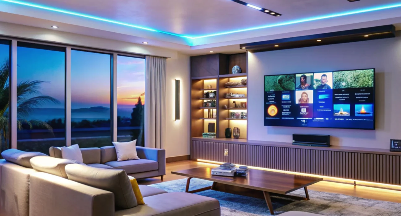 Home entertainment devices