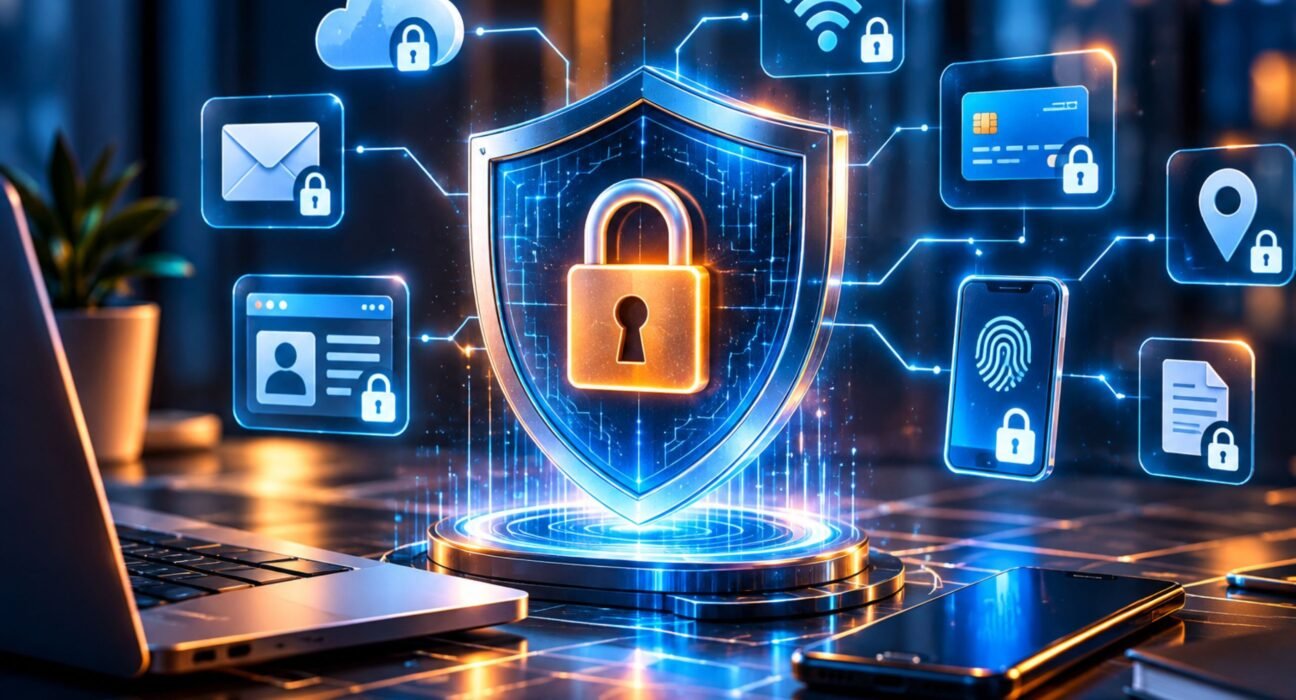 Protect personal data online with cybersecurity and digital privacy measures